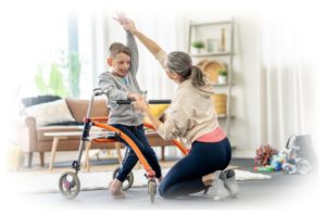 K2C In Home Physical Therapy Session