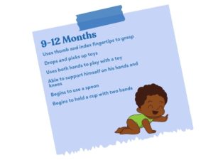K2C Occupational Therapy Milestones 9-12 Months